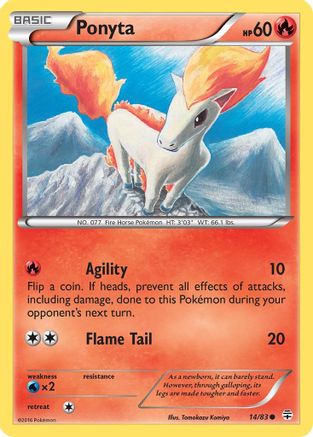 Generations Ponyta #14