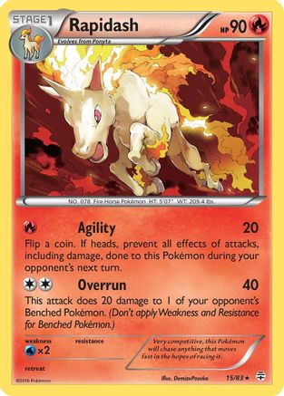 Generations Rapidash #15