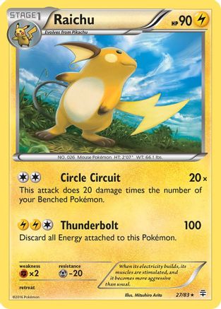 Generations Raichu #27