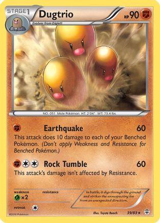 Generations Dugtrio #39