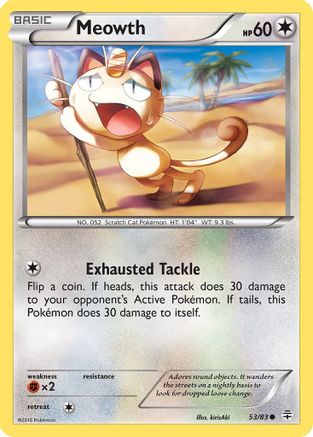 Generations Meowth #53