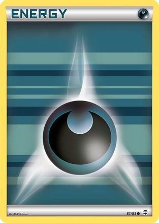 Generations Darkness Energy #81