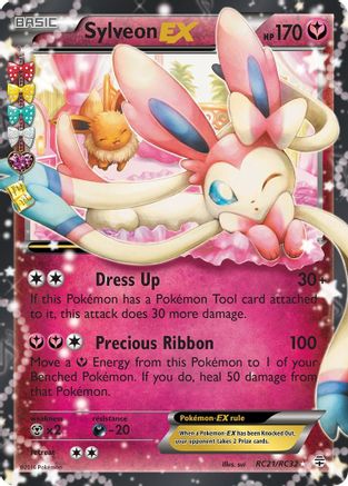 Sylveon EX - RC21/RC32 - Generations: Radiant Collection – Card