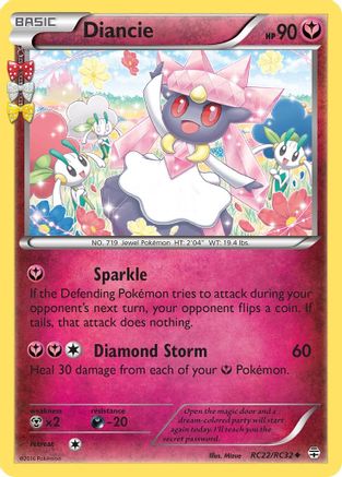 Generations: Radiant Collection Diancie #RC22