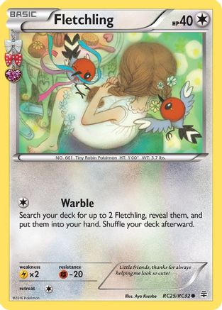 Generations: Radiant Collection Fletchling #RC25