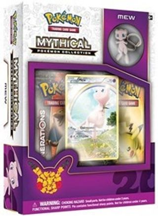 Pokémon Mythic Mew Generations Collection Box 