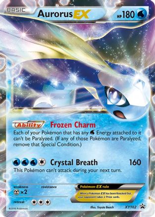 XY Promos Aurorus EX #XY102