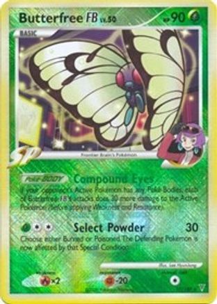 League & Championship Cards Butterfree FB - 17/147 (League Promo) #017
