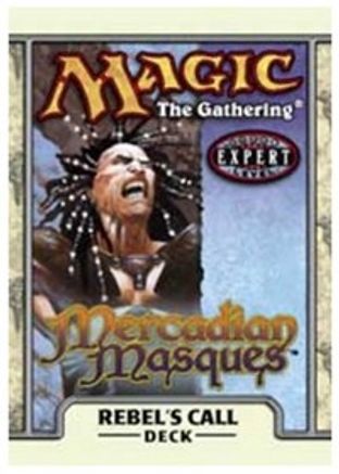 Mercadian Masques Theme Deck Rebels Call