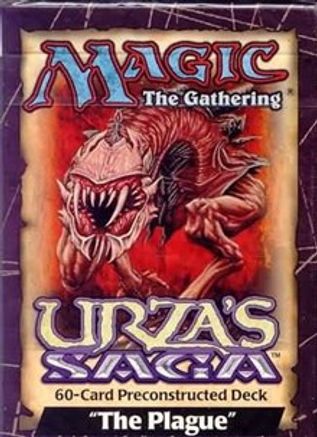 Urzas Saga Theme Deck The Plague