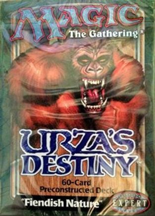 Urzas Destiny Theme Deck Fiendish Nature
