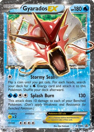 XY Promos Gyarados EX #XY106