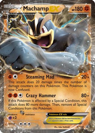 XY Promos Machamp EX #XY108