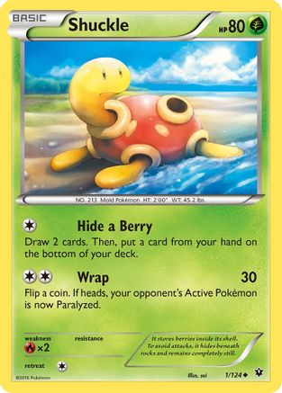 XY - Fates Collide Shuckle #1