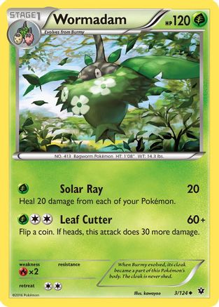 XY - Fates Collide Wormadam (3) #3