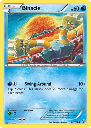 XY - Fates Collide Binacle #22