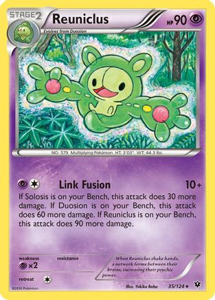 XY - Fates Collide Reuniclus #35