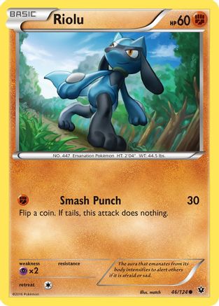 XY - Fates Collide Riolu (46) #46