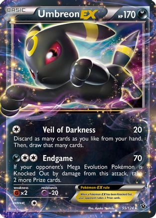 XY - Fates Collide Umbreon EX #55