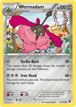 XY - Fates Collide Wormadam (59) #59