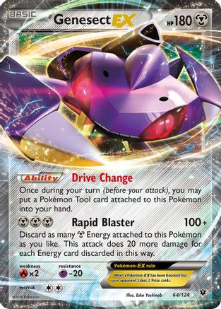 XY - Fates Collide Genesect EX #64