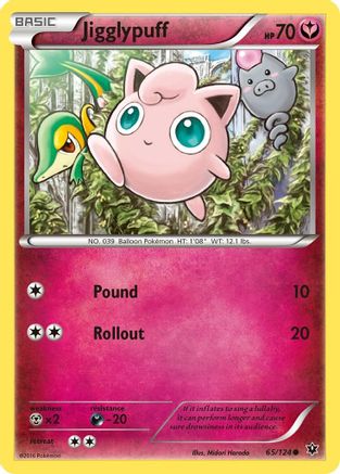 XY - Fates Collide Jigglypuff #65