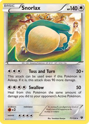 Snorlax XY - Fates Collide