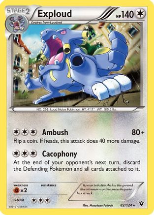 XY - Fates Collide Exploud #82