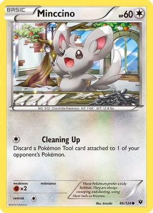 XY - Fates Collide Minccino (86) #86