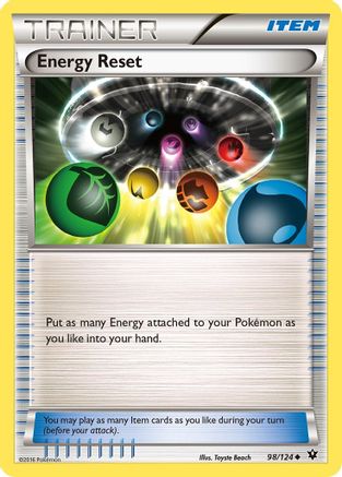 XY - Fates Collide Energy Reset #98