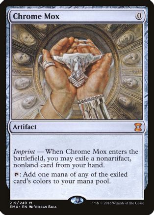 Chrome Mox - Eternal Masters - Magic: The Gathering