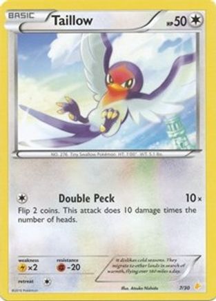 XY Trainer Kit: Pikachu Libre & Suicune Taillow #7