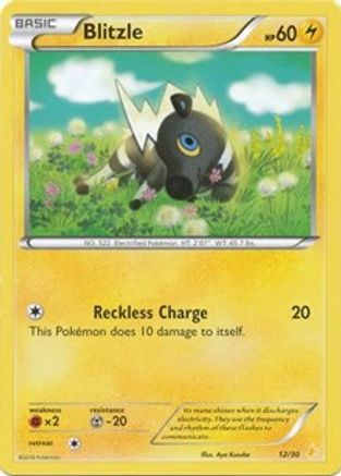 XY Trainer Kit: Pikachu Libre & Suicune Blitzle (26) #26