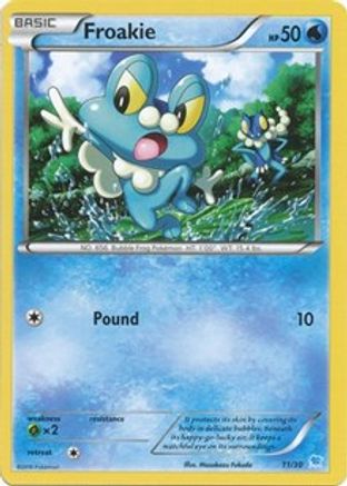 XY Trainer Kit: Pikachu Libre & Suicune Froakie (11) #11