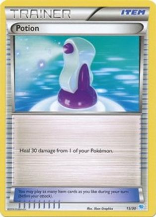 XY Trainer Kit: Pikachu Libre & Suicune Potion (15 - Suicune Deck) #15