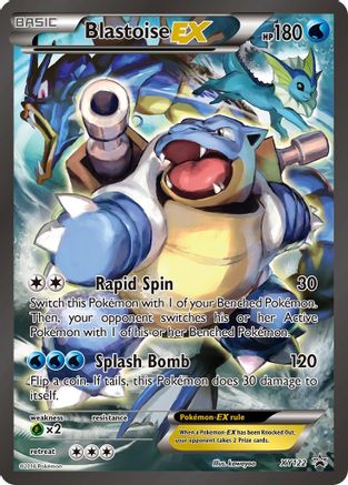 XY Promos Blastoise EX #XY122