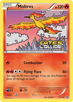 XY Promos Moltres (Prerelease) #XY127