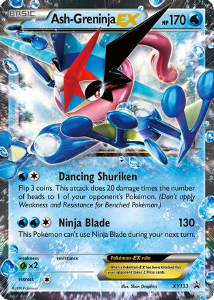 XY Promos Ash-Greninja EX #XY133