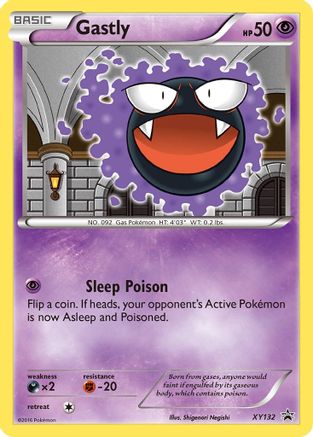 XY Promos Gastly #XY132