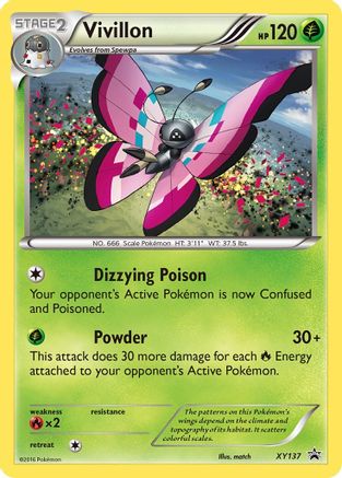XY Promos Vivillon #XY137