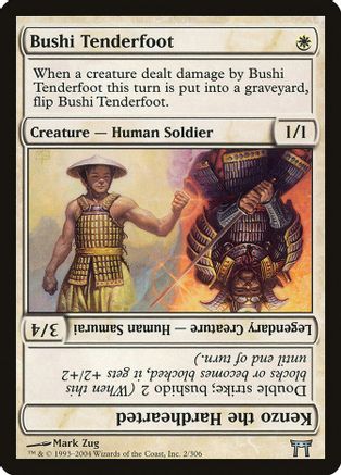 Bushi Tenderfoot // Kenzo the Hardhearted
