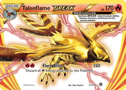 XY - Steam Siege Talonflame BREAK #21