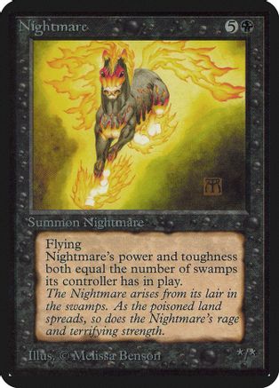 Nightmare - Alpha Edition - Magic: The Gathering