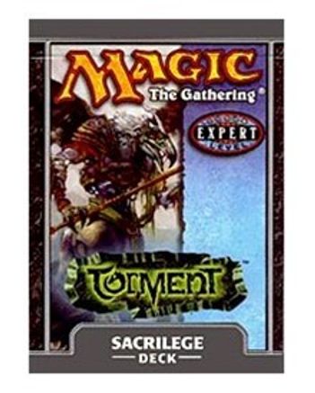 Torment Theme Deck Sacrilege