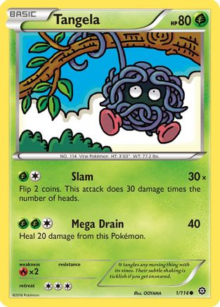 XY - Steam Siege Tangela #1