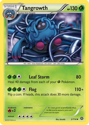 XY - Steam Siege Tangrowth #2