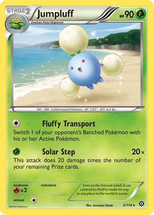 XY - Steam Siege Jumpluff #5