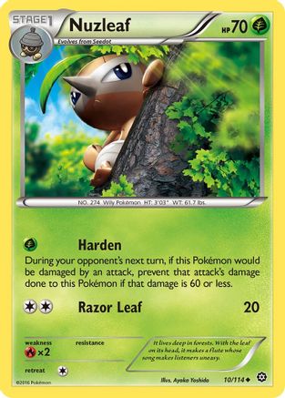 XY - Steam Siege Nuzleaf #10