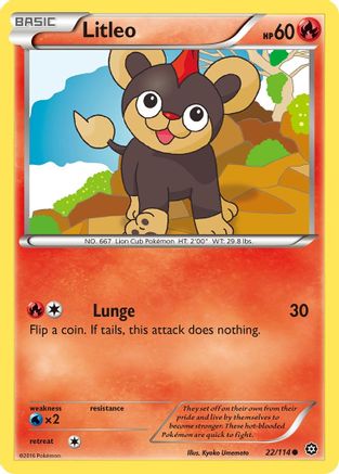 XY - Steam Siege Litleo #22