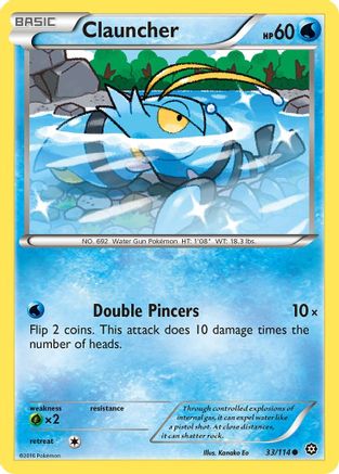 XY - Steam Siege Clauncher #33